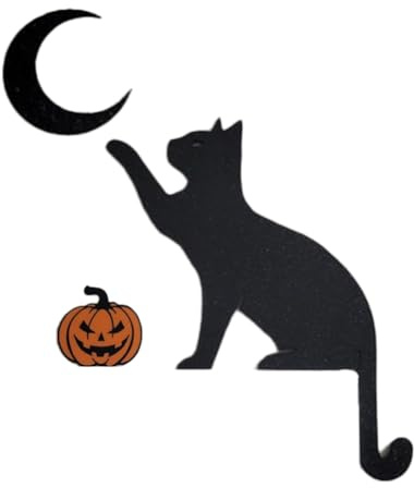 Bosiyrggrl Metal Cute Cat Door Frame Cat Door Frame Corner Decoration Home Furnishing Door Decoration Sign B