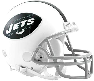 Riddell VSR4 Mini Football Helm - New York Jets 1965-1977