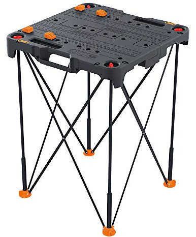 WORX WX066 Sidekick Tavolo da Lavoro Portatile, Nero