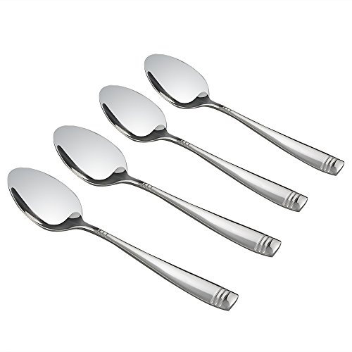 Obston Stainless Steel Dinner Spoons, 8-Inch, Set of 12