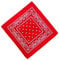 Unbekannt Bandana Kopftuch Halstuch Nickituch Biker Tuch Motorad Tuch verschied. Farben Paisley Muster, Rot, ...