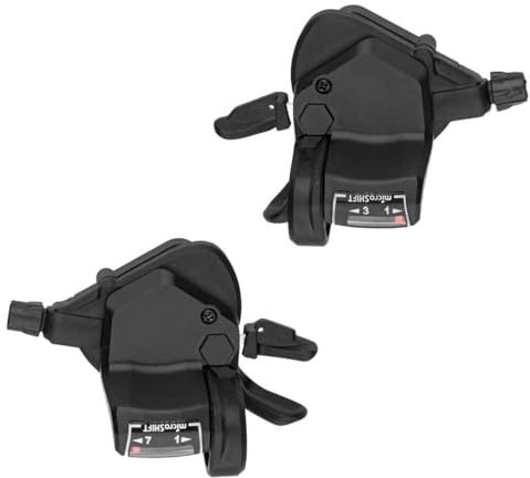 Microshift Mezzo Daumenschaltung rechts 7 Gang optische Ganganzeige Shimano kompatibel