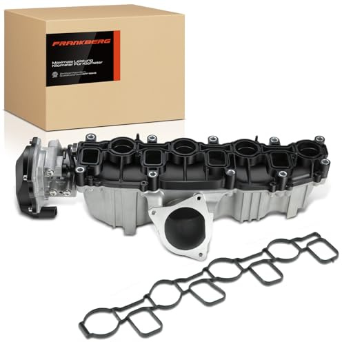 Frankberg Collettore di aspirazione con attuatore | Compatibile con: Altaea XL 5P5 5P8, Golf Plus 521 5M1, O.c.t.a.v.i.a II 1Z3, Scarabeo 5C1 5C2, TT 8J3