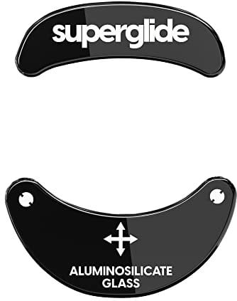 Pulsar Gaming Gears Superglide - Piedini per mouse più veloci e lisci, realizzati con vetro ultra resistente e impeccabile, suola super veloce liscia e resistente per Zowie serie FK/ZA/S (no ZA13)