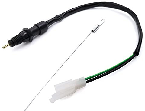 Interruptor de luz de freno trasero para motocicleta con resorte para Yamaha Suzuki
