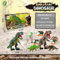 SGM Jurassic Dinosaur Tyrannosaurus W/Electronic Lights And Music Kids Y333-10