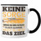 Trendation - Jäger Geschenk Tasse Keine Sorge Wenn Du Den Schuss Gehört Hast JagenSpruch Männer (Schwarz)