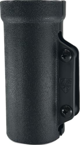 Zero9 Holsters Model 4044 Flashlight Case/Bezel Up 1 Black Molle Lok