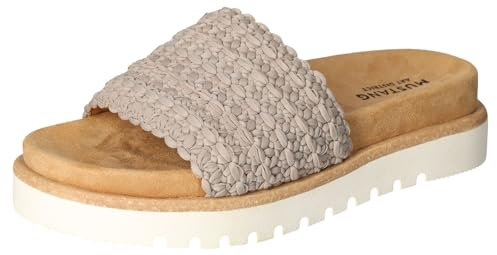Mustang Damen 1461-704 Pantolette, Taupe, 39 EU
