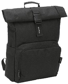 BABYWORLD Wickelrucksack Rolltop Tokio Schwarz