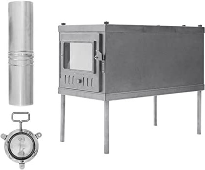 Réchaud à bois portable, réchaud de camping en titane avec sac de rangement, réchaud à bois pliant pour barbecue en plein air, grill, randonnée, randonnée, voyage, pique-nique