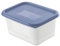 Rotho Gefrierdosen-Set Domino 4 x 0,75 L blau Frischhaltedose Kühlschrankdose