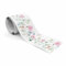 Muralo - Selbstklebende Bordüre - Tapetenbordüre Wandbördure - Dekorative Wandtatto für Wände, Möbel, Decken, Tapeten, Wandverkleidungen, Türen - Aquarellblumen - Br.10cm x Hö.300cm