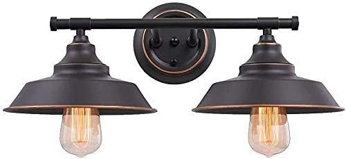 LIPJIA Lampe d'extérieur,Applique Murale américaine E27, Fond de Ferme, luminaire d'art Mural, Cache-Pot, Style Victorien rétro, Miroir de Chambre à Coucher, Phare de Salle de Bains, Toilettes, app