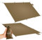 onewind Bâche de Camping Ultra légère 4000 mm avec revêtement en polyuréthane, 248,9 x 139,7 cm, pour randonnée, Camping, Pique-Nique, Marron