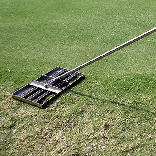 Lawn Leveling Rake, Lawn Leveling Rake Yard Tools Leveler, with 47-Inch Handle, Level New Soil Dirt or Sand Gravel Ground Surface for Yard Garden Grass