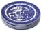 Darthome Set of 6 Blue Willow Side Plates Blue Ceramic 19cm Kitchen English Tableware