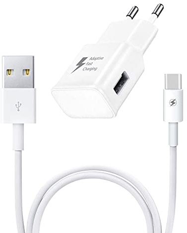 Super Pack caricatore + cavo compatibile TCL 50 5G Fast Charger Ultra-potente e veloce nuova generazione 3A con cavo di tipo C carica/trasferimento dati