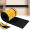 YushengTai Schwarz Weichsockelleiste selbstklebend,80mm x 20mm x 10 m PVC Sockelleiste Selbstklebend, Weich Sockelleiste Abschlussleiste, Flexible skirting Board Trim für Küche und Badezimmer(Schwarz)