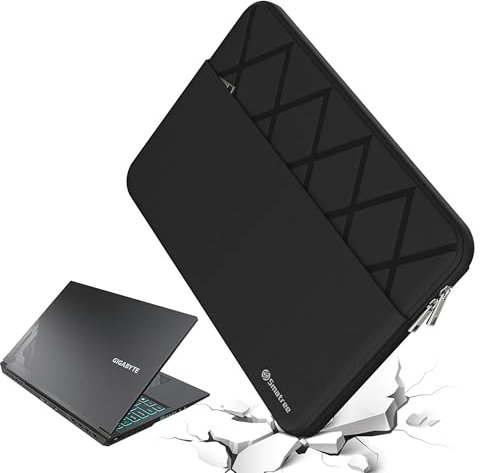 Smatree Housse pour Ordinateur Portable 15,6 Pouces pour GIGABYTE G5 KF/MF 2024, pour GIGABYTE G5 GE/KE/ME, custodia per Laptop Con tasca(E602)
