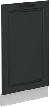 Vicco Geschirrspülblende R-Line, Anthrazit Landhaus, 45 cm ohne Arbeitsplatte
