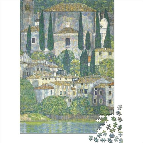 Gustav Klimt Puzzle 1000 Teile, Weltberühmte Gemälde Puzzles Für Erwachsene, Lustige Kunst Puzzlespiel Anspruchsvoll, Ölmalerei Impossible Puzzles, Ideal Als Wandbild