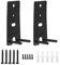 Fuhjythy Steel Black Wall Mount Brackets Replacement for OmniJewel Lifestyle 650 & Surround Speakers 700