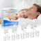 Anti Ronflement Efficace Puissant, Dilatateur Nasal Dispositif, Dispositifs Anti-Ronflement, Pince nez Anti Ronflement Réutilisable, Améliore la Respiration et le Confort du Sommeil. (Blanc)