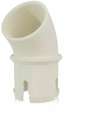 Nozzleboss Pool Click Düse, Winkel- Adapter, Einlaufdüse, Zulauf zur Wasserbelebung. kompatibel mit Intex Bestway Düse 38mm (Weiß)