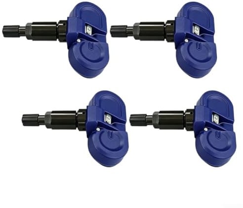 Sensore ruota 4-Pack per Tesla Model 3 Y X S - Sistema di monitoraggio della pressione dei pneumatici con lunga durata della batteria -40F a 257F gamma di funzionamento