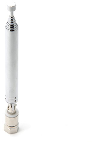 DAB Radio Aerial, Ancable Replacement FM Radio Telescopic Indoor Aerial for 75 ohm F Type Connertor Radio and All F Type HIFI AV Receiver System