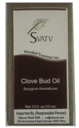 SVATV CLOVE BUD huile essentielle de qualité thérapeutique huile d'aromathérapie diffuseur parfumée huile Yoga Massage et bricolage soins personnels 10 ml