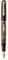 Pelikan Classic 200 Füllfederhalter, Braun-Marmoriert, M-Feder, 24K Vergoldete Zierelemente