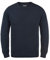 Indicode Ricardo Herren Strickpullover Grobstrick Pullover mit abgesetztem Strickmuster, Größe:L, Farbe:Navy (400)