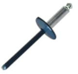 Rivets aveugles éclatés tête large 4,8x16 mm RAL 7016 gris anthracite par 100