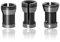 Mesee 3 Pieces Router Collet Chuck, 6mm 6.35mm 8mm Router Bit Collet Chuck Clamping Adapter for Woodworking CNC Engraving Trimming Carving Machine Tool