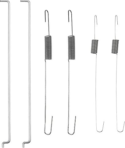 LbsAMP Drosselrückstellfeder-Kit 2 Sätze Metalldrosselrückstellfeder Drehzahlregler Reglergestänge Benzin Generator Zubehör für Honda GX140 GX160 GX200 5,5 PS 6,5 PS Motoren