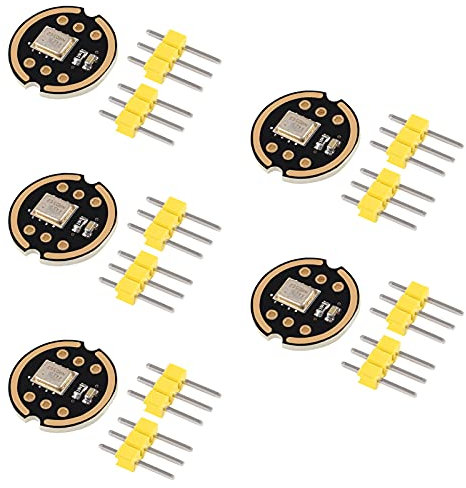 AITRIP 5PCS INMP441 Omnidirektionales Mikrofonmodul I2S-Schnittstelle MEMS Hochpräzise Low Power Kompatibel mit ESP32