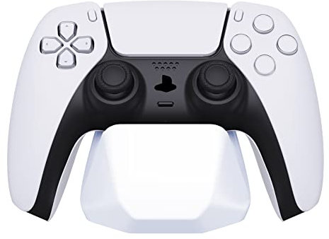 playvital Universal Game Controller Ständer für ps5,Gamepad-Standfuß für ps4,Display-Stand für Xbox Series X/S Controller,Halterung Gamepad Zubehör für Switch Pro Controller-Weiß