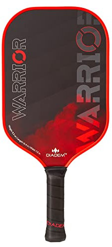 Diadem Warrior Pickleball-Paddel, Rot