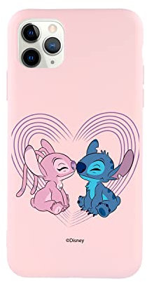 Official Lilo & Stitch iPhone 11 Pro Case, Lilo Inlove Ultra Soft to Protect Your Phone - Official Disney Licensed Liquid Silicone iPhone Case