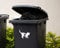 3 x Wheelie Bin Numbers Kitten Cat House Number Vinyl Decal Stickers Recycling Box Sign