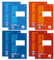 Staufen premio Schulhefte Set - DIN A4, 32 Blatt, Schulstartpack (LIN 25, 26, 27, 28), jeweils 2 Stück