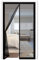 Zanzariera Magnetica Per Porte, 110x220cm zanzariera in fibra di vetro Porta del balcone Tenda di mosca senza forare Tenda magnetica della porta per il balcone Soggiorno camera da letto Porte