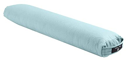 Hugger Mugger Pranayama Yoga Bolster - Very Firm, use Under Length of Spine for Deeper Breathing or Under Ankles, Handmade in The USA