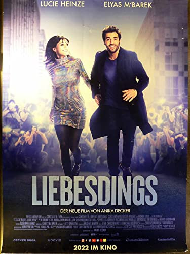 Liebesdings - Lucie Heinze - Elyas M'Barek - Filmposter A1 84x60cm gerollt