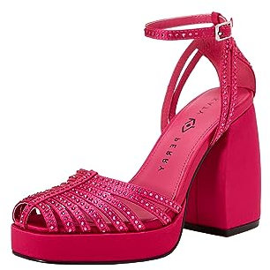 Katy Perry The Uplift Strappy Platform f r Damen, Leuchtend Rosa, 10 US