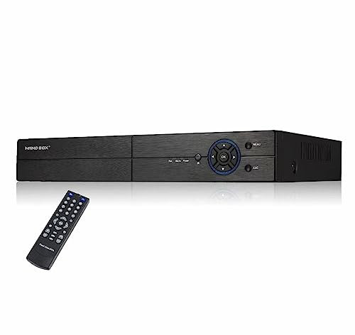 NANO BOX CCTV DVR 5MP Lite 5-in-1 Hybrid Digital Recorder HD BNC Imputs Supports AHD TVI CVI CVBS, Analog Cameras And IP Cameras, Remote Access (16 CH+2TB HDD)