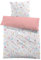 MUSOLEI Bettwäsche Mädchen Kinder 135x200 Blumen Kinderbettwäsche Rosa Blume 3D-Druck Mikrofaser Bettbezug 135x200cm und 1 Kissenbezug 80X80cm Bettwäsche-Set Jungen für Einzelbett