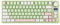 EPOMAKER TH80-X Gasket Mechanical Keyboard, 75% Layout Triple Mode Hot-swap Gaming Keyboard with 4000mAh Battery, LCD Screen, Silicon Pad, NKRO for Office/Win/Mac (Pink Green, Gateron Pro Yellow)